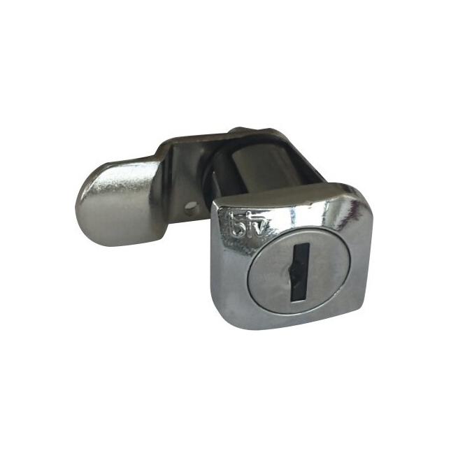 Cerradura buzon  cuadrado teide   cromada @ - Suinplas