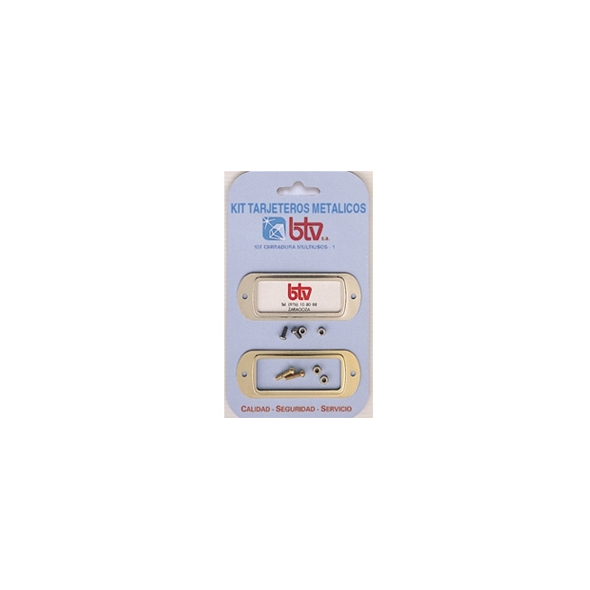 Kit tarjetero metalico - Suinplas