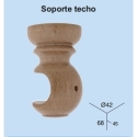 Soporte techo cortina teka de 20 mm  2ud - Suinplas