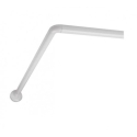 Barra baño curva nº2 blanco 18mm - Suinplas
