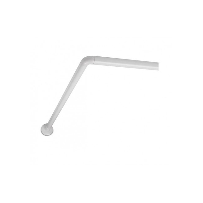 Barra baño curva nº2 blanco 18mm - Suinplas