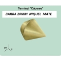 Terminal niq mate 20mm caceres 2ud - Suinplas