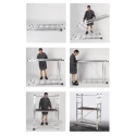 Andamio aluminio classicl altura de trabajo 3 mts - Suinplas