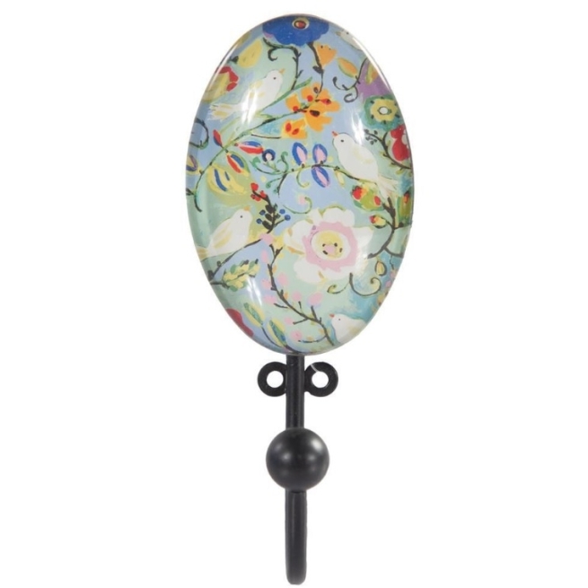 Perchero pared ind flores y forja - Suinplas