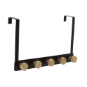 Perchero meta madera 33x5x20 5 colgadores - Suinplas