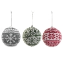 Navidad decoracion colgante poliester surtido - Suinplas