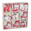 Navidad decoracion piezas de 4 cm    - Suinplas