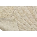 Alfombra de Baño de Algodón con Concha 