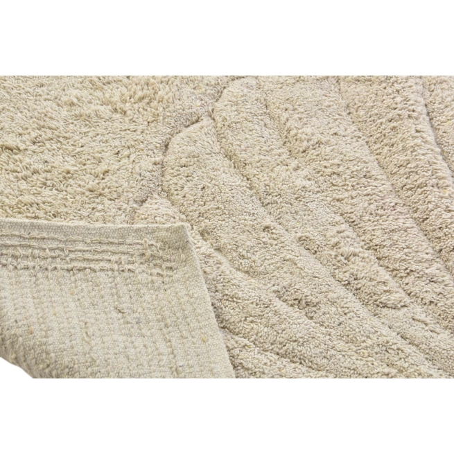 Alfombra de Baño de Algodón con Concha 