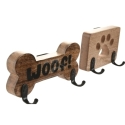 Perchero de Pared de Madera – Modelo Mascota 