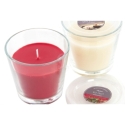 Navidad vela cristal perfumada    - Suinplas