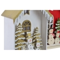 Navidad casa led madera     - Suinplas