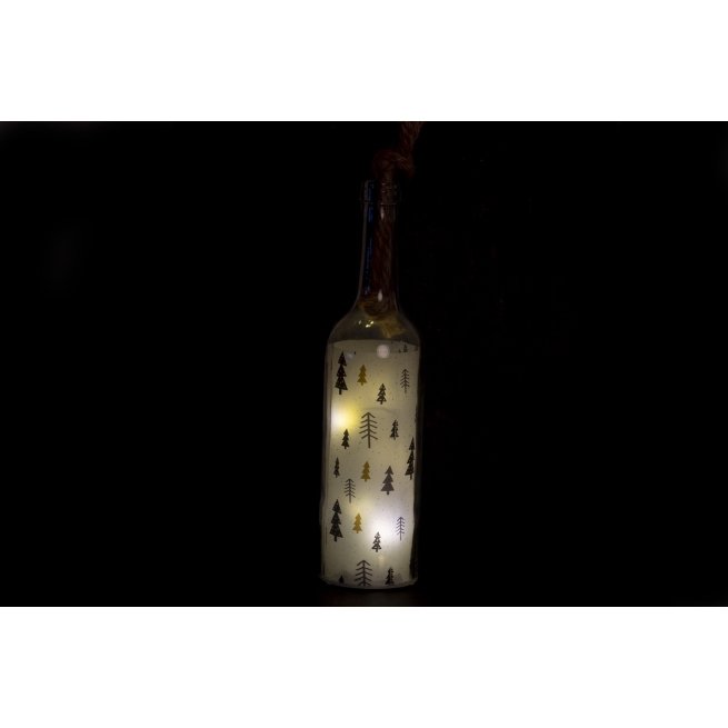 Navidad botella decoracion led 7x30 surtido     - Suin...