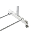 Perchero metal pp 86x44x137 cromado plateado - Suinplas
