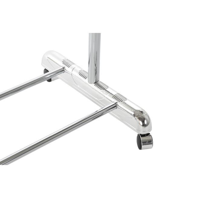 Perchero metal pp 86x44x137 cromado plateado - Suinplas