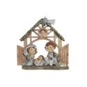 Navidad nacimiento resina 19x8x18 multicolor - Suinplas
