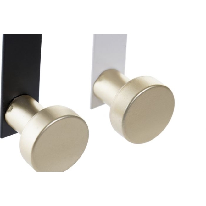 Perchero de puerta color liso (3 piezas) - Suinplas