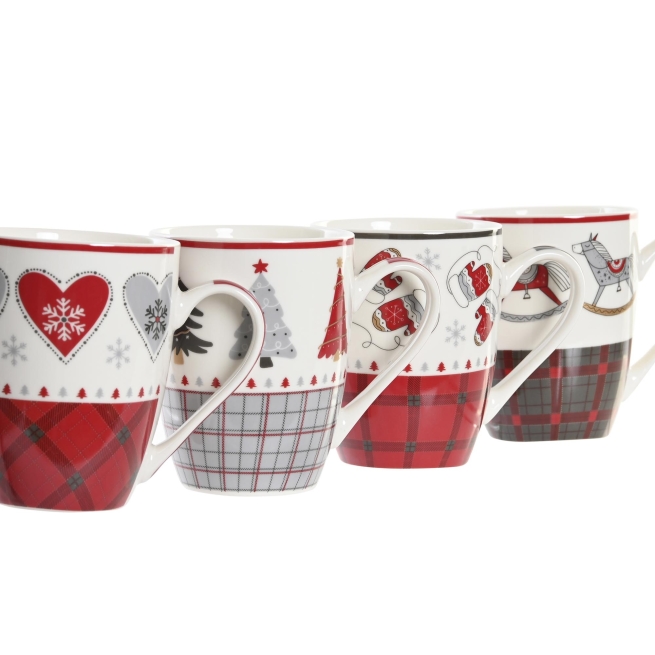 MUG DE PORCELANA  NAVIDAD  NEW BONE  340ML SURTIDO