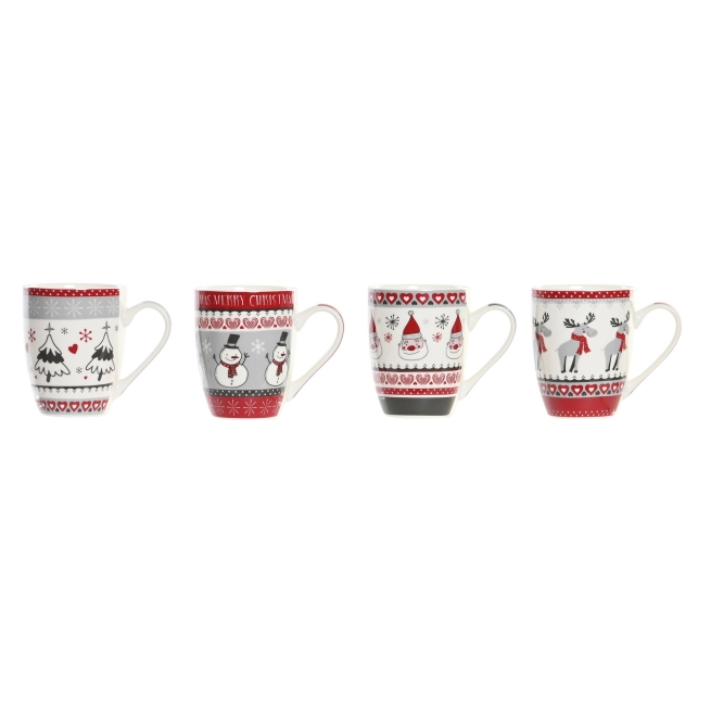 MUG DE PORCELANA  NAVIDAD  NEW BONE  340ML SURTIDO