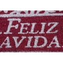 Navidad felpudo fibra coco 60x40x1,5 feliz navidad 2 surt...