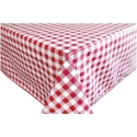 Hule mantel qd-tex (q3) vichy rojo 1,40 mts ancho ml - Su...
