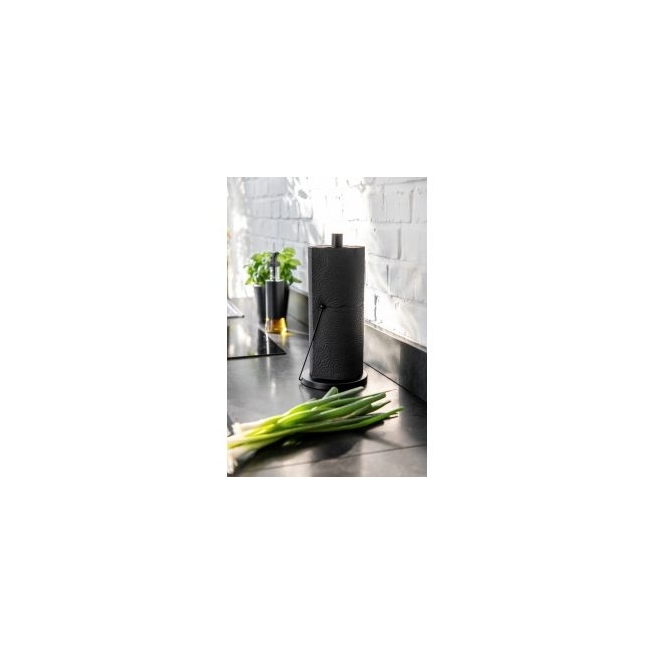 Portarollos  cocina negro  clayton - Suinplas