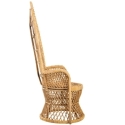Sillon vintage de bambu peacok - Suinplas