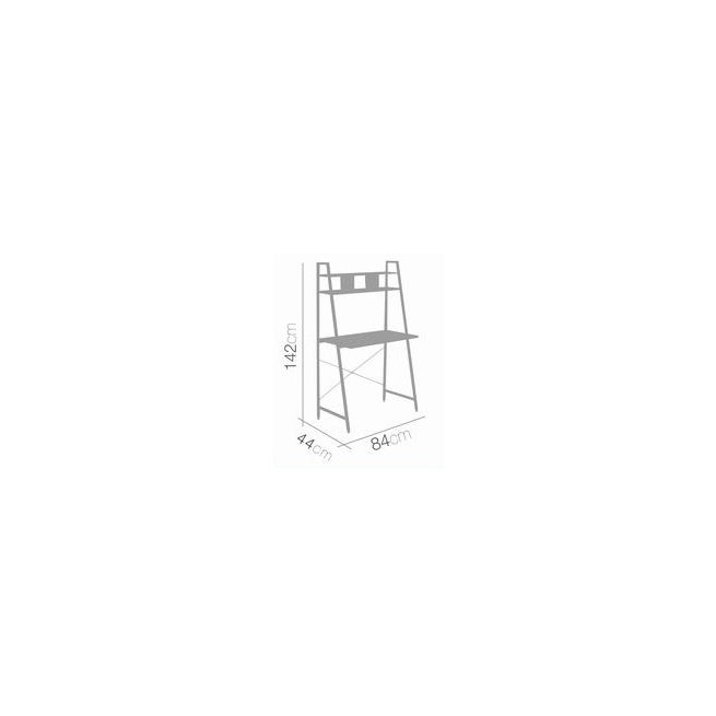 Escritorio con estanteria  84x44x142cm alto - Suinplas
