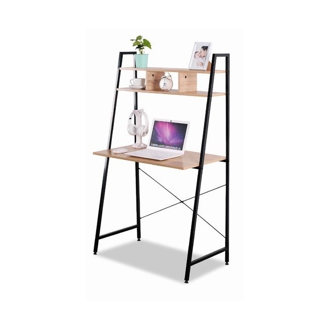 Escritorio con estanteria  84x44x142cm alto - Suinplas