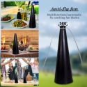 Ventilador Repelente de Moscas Plegable y Silencioso 