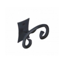Percha pared  mod. rebecca negro  - Suinplas