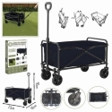 Carro de jardin y playa plegable  75x46x90cm - Suinplas