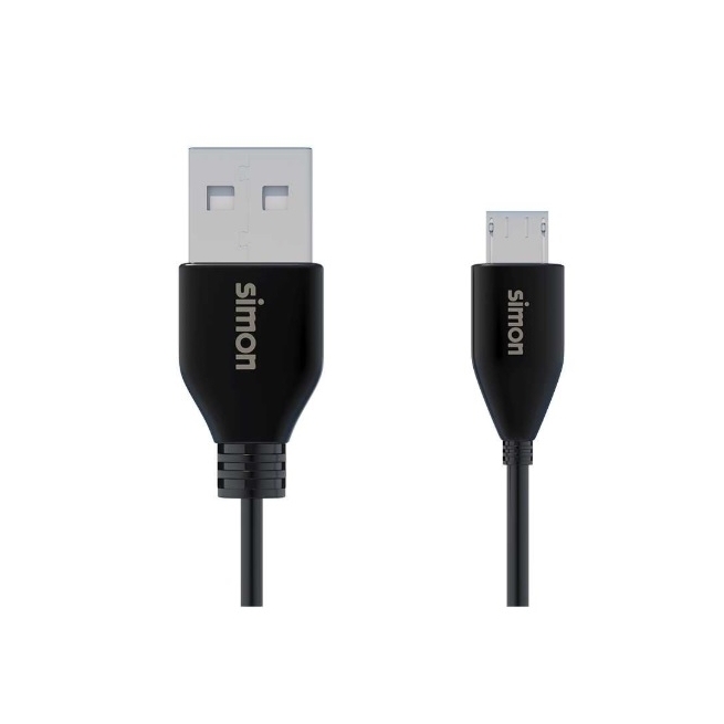 Cable adaptador usb 2.0 a micro usb negro 1 metro   -...