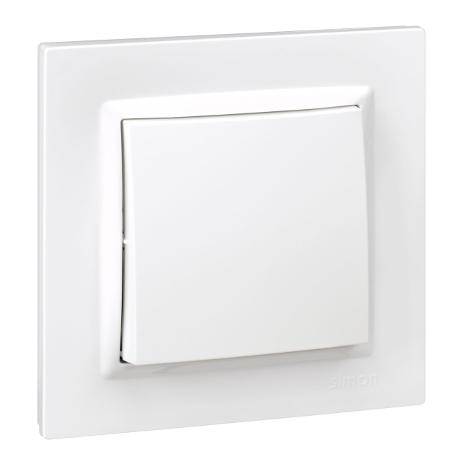 Conmutador blanco simon serie  10 - Suinplas