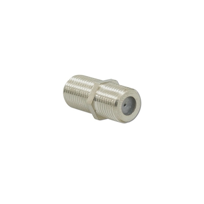 Conexion  doble hembra f para cable coaxial (f81) - Suinplas