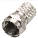 Conector macho f rg-6 para cable coaxial - Suinplas