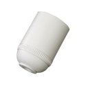 Portalampara liso e27 blanco  - Suinplas