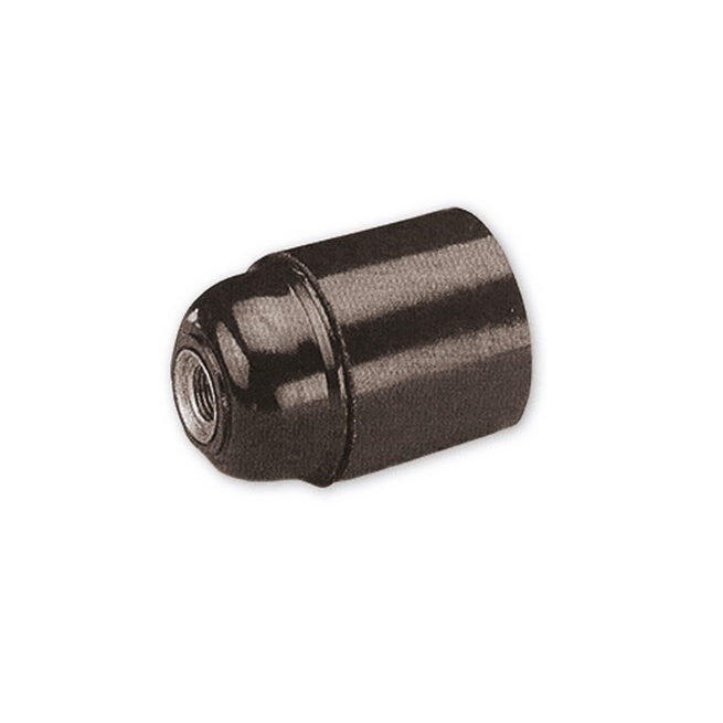 Portalampara liso e27 negro - Suinplas