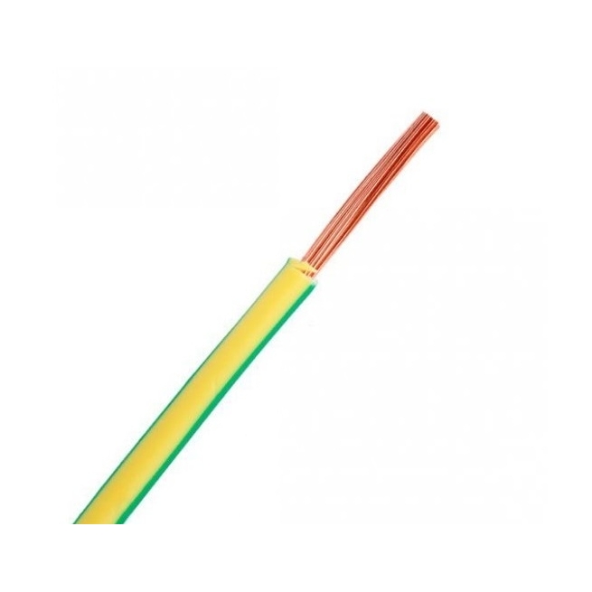 Cable hilo conduct.flex 2,5 tierra bicolor  ml - Suinplas