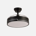 VENTILADOR TECHO ASPAS PLEGABLES OLIMPIA NEGRO