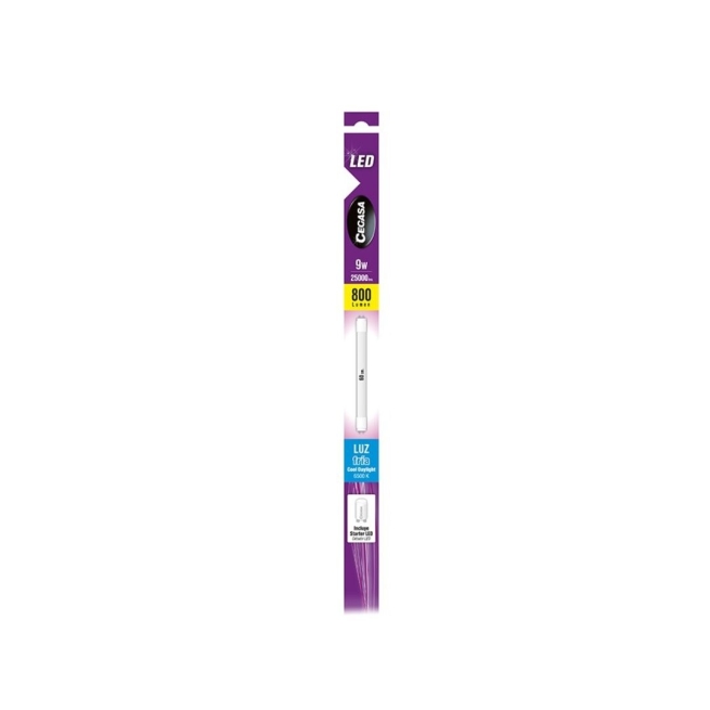 Tubo led cristal 60cm 9 w 6500k 800l - Suinplas
