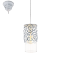 Lampara colgante cardigan acero plata - Suinplas