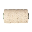 Cuerda algodon plomada blanco 5mm x 100 metros - Suinplas