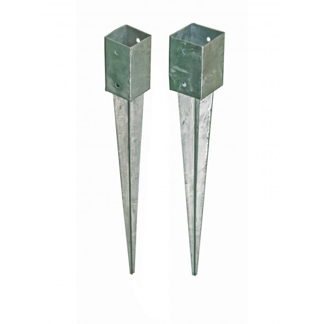 Piquetas para postes cuadrados de 7x7 - Suinplas