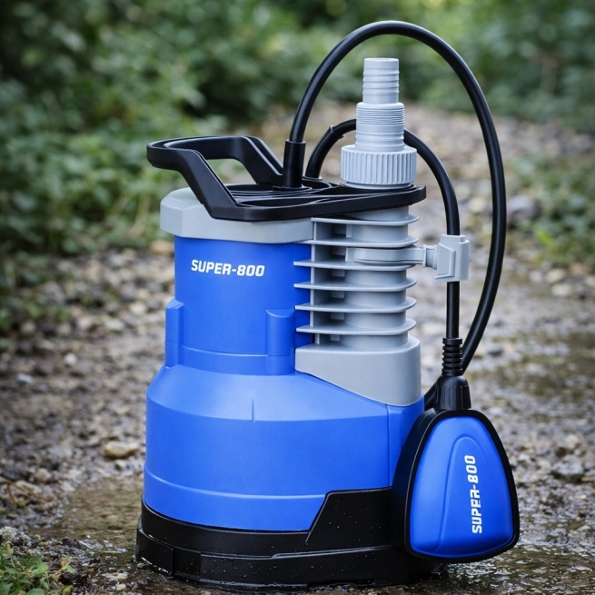 Bomba aguas sucias Superego BTS-55 900W 15500 l/h 