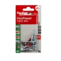Tacos Fischer DuoPower 5x25 con Alcayatas (8 uds) 