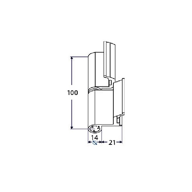 Bisagra ventana  serie europeo  derecha 2und - Suinplas