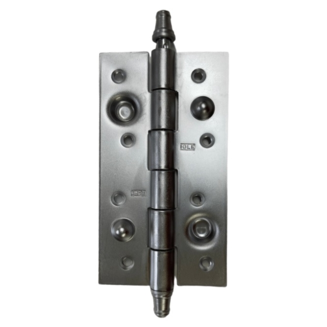 Bisagra igle remate 344  150x80 cromo mate - Suinplas