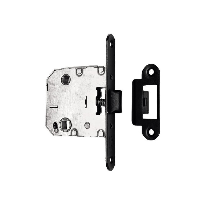 Picaporte negro mate 40 - Suinplas