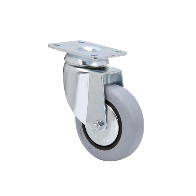 Rueda goma gris BH-60 1-0163 - Suinplas